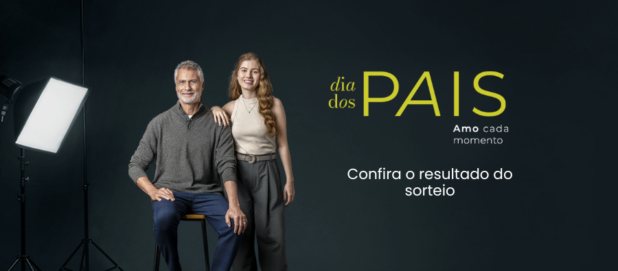Confira o resultado do Sorteio - Dia dos Pais